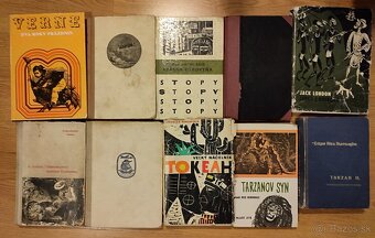 Dobrodružné - May, Verne, London, STOPY a iné - 2