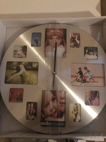 Nové nástenné hodiny s fotkami - 2
