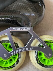 predám korčule in-line Atom skates veľkosť 43 - 2