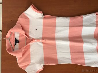 TOMMY HILFIGER originál broskynove/damske polotricko - 2