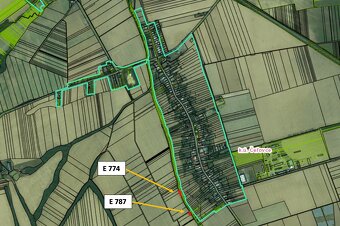Čeľovce - 900 m2 POĽNOHOSPODÁRSKE POZEMKY - 2