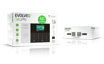 Nový EVOLVEO SecuPro smart, bezdrôtový, GSM & WiF - 2