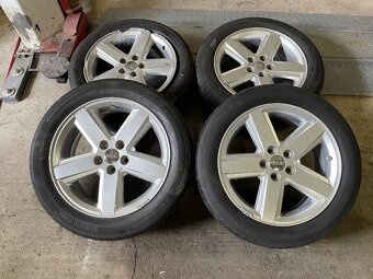 5x114,3 18" Alu disky JEEP+ originál senzory - 2