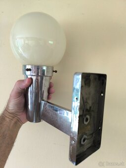 Retro lampa na stenu J.Hurka. - 2