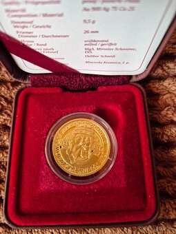 Slovenská zlatá 100€ Mojmír - 2