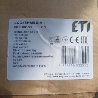 IT Rack/ Podomietkovy IT BOX/ Dátový Rozvádzač ECG56HMEDIA-I - 2