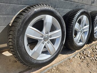 Nová Zimná Sada Volkswagen Corvara+Bridgestone 205/55 R16 - 2