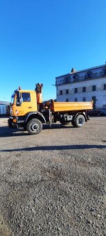 MAN LE 18.250 BB hydraulická ruka 4x4 trojstranný sklápěč - 2