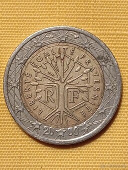 2 Eurova Minca Rare 2000 Francúzsko - 2