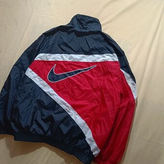 Vintage 90s NIKE retro tracksuit jacket ľahká bunda L - 2