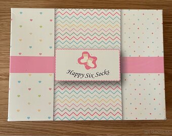 Detské ponožky - darčekový box 6 párov - 2