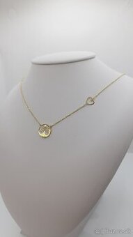 Zlatý náhrdelník strom života - 2