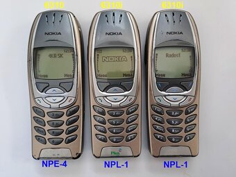 NOKIA 6310 + 6310i + 6680 2ks Komplet v krabici - 2