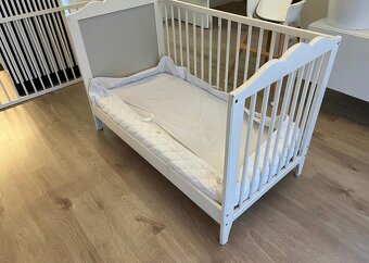 Ikea Smagora detská postieľka + posteľná bielizeň - 2