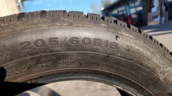 Predam 2ks 205/60r16 zimne - 2