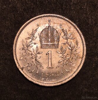 1 Koruna 1893 b.z František Jozef I. - 2