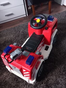 Detské elektrické hasičské auto - 2