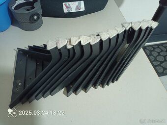 Nábytkové nohy oceľové čierne - 2