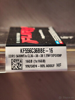 64GB = Kingston FURY Beast EXPO DDR5 5600MHz CL36 4x16GB - 2