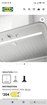 Digestor nový,nerezový 60cm - 2