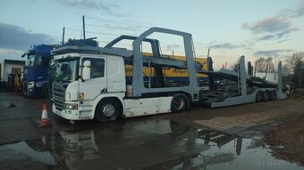 Scania+ Lohr autopřepravník - 2