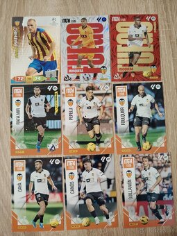 Valencia - futbalové kartičky - 2