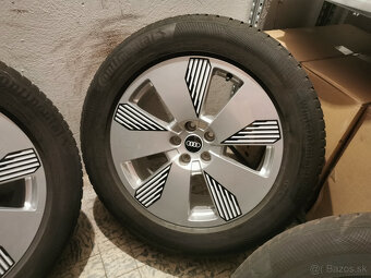 Audi Q8 e-tron - originál 19" alu zimná sada - 7+mm - 2