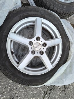 Zimné pneumatiky 205/55 R16+ALU disky, 5x114,3 r16 Toyota - 2