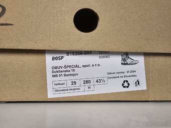 Predam zasahovu obuv BOSP taras vel. 43,5 - 2
