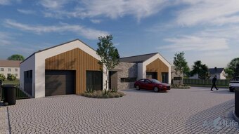 4i. novostavba rodinného domu s garážou v obci Krakovany RD - 2