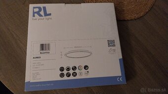 Stropné LED svietidlo Aureo, 18W, 2200lm, 3000-6500K,mat.čie - 2