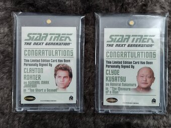 Zberateľské karty Star Trek a Star Wars - 2