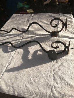 Predané kované držiaky na sviečky - 2