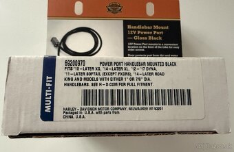 HARLEY DAVIDSON® 12V zásuvka - 2