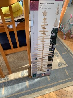 Vianocny stromcek dreveny - 2