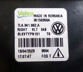 vw t6 hmlovka pravá 2019+ - 2