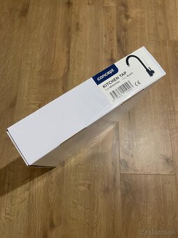 Matná čierna drezová batéria Concept - 2