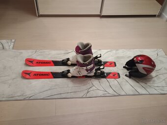 Detské lyže s lyžiarkami - 2