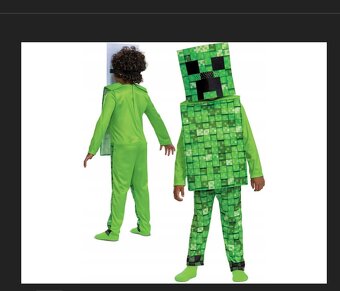 Karnevalová maska CREEPER - 2