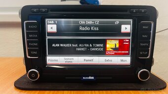 Rádio RNS 510 - VW / Škoda - RNS510 - DAB, LED, SSD - 2
