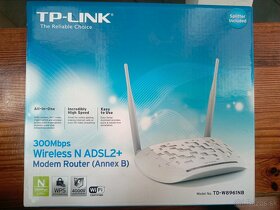 TP-LINK N ADSL2+ router-uplne nový - 2