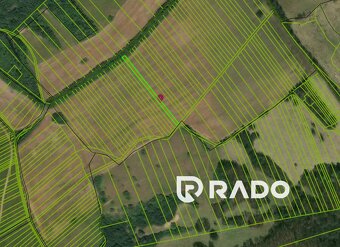 RADO | Les 619m2 + orná pôda 1205m2 - Chocholná-Velčice - 2