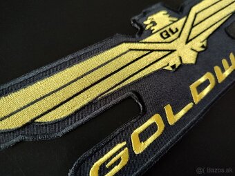 Motorkárska nášivka veľka GOLDWING na chrbát - 2