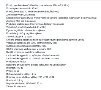 Zvlhčovač vzduchu SENCOR - 2