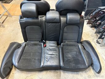 Sedacky kozeny interier skoda superb 2 combi alcantara - 2