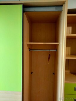 Študentská izba komplet- jaseň + limetka - 2