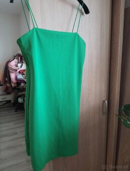 Zelené mini šaty H&M - 2