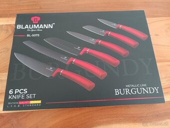 Nová sada kuchynských nožov Blaumann - 2