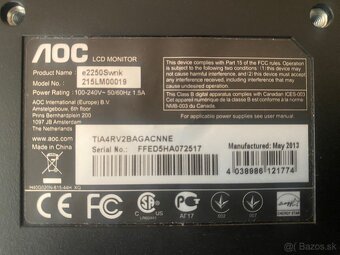 Predám AOC monitor - 2