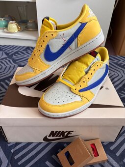 Air jordan 1 travis scott canary - 2